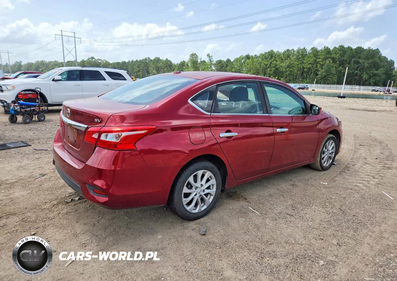 2019 Nissan Sentra Sv VIN:3N1AB7AP2KY262150 - 3