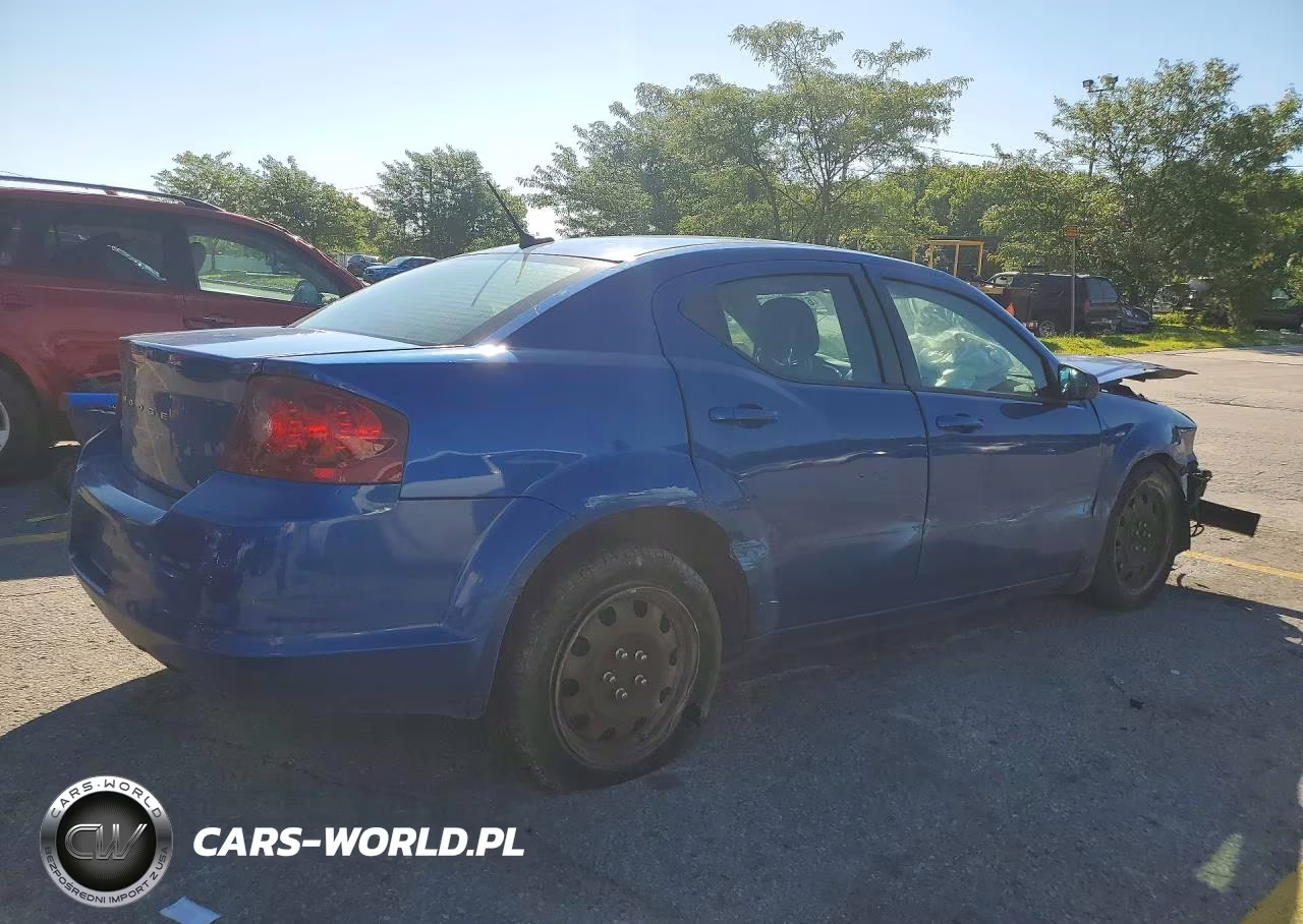 2013 Dodge Avenger Se VIN:1C3CDZAB8DN650729 - 3