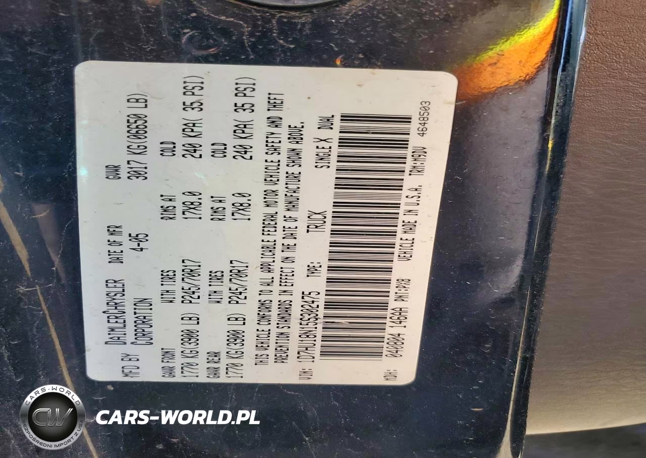 2005 Dodge Ram 1500 VIN:1D7HU18N15S302475 - 12