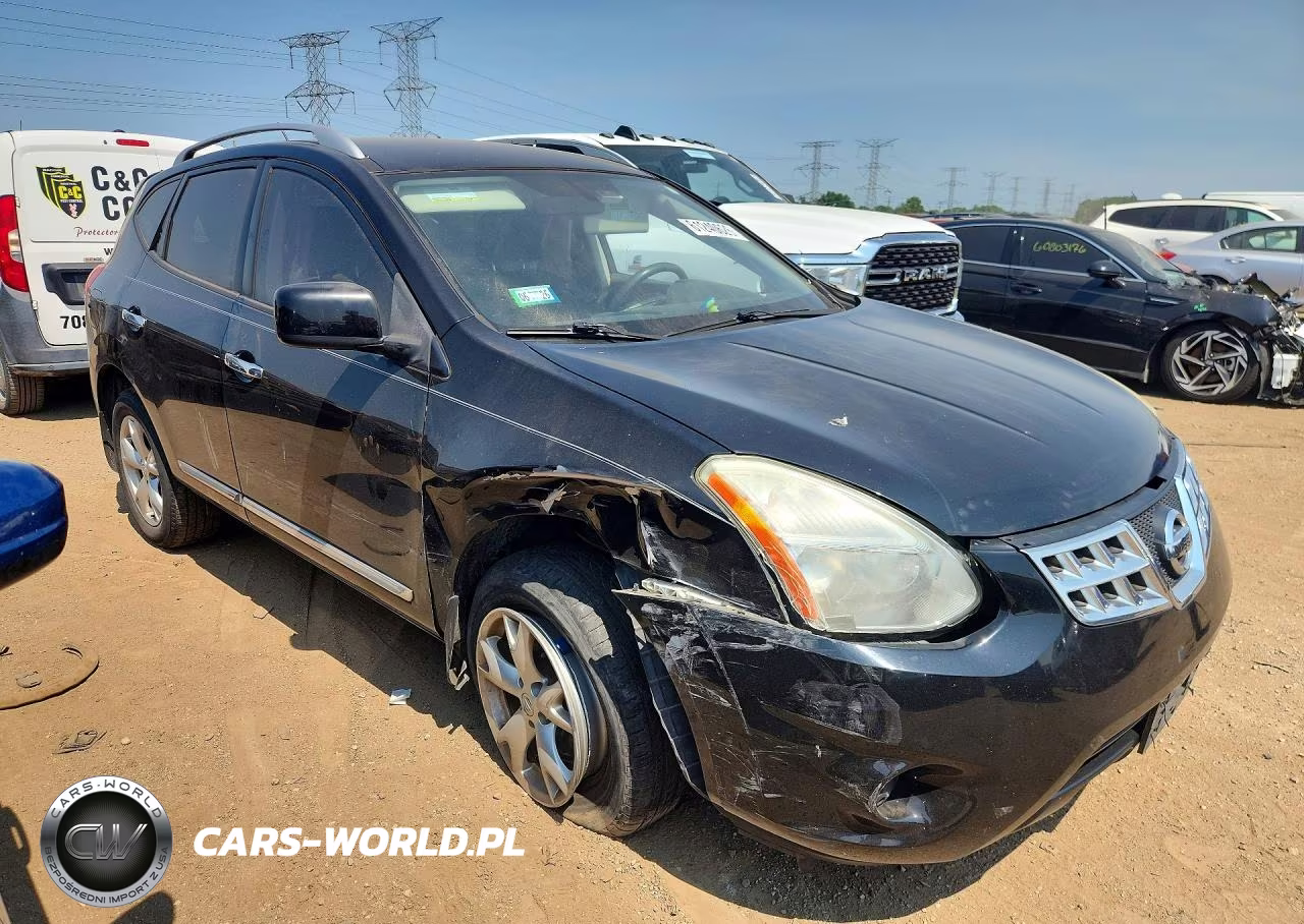 2011 Nissan Rogue S VIN:JN8AS5MV1BW687589 - 4