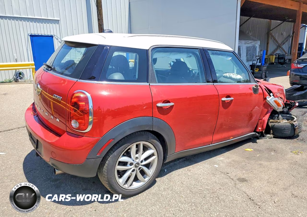 2014 Mini Cooper Countryman VIN:WMWZB3C58EWR39196 - 3