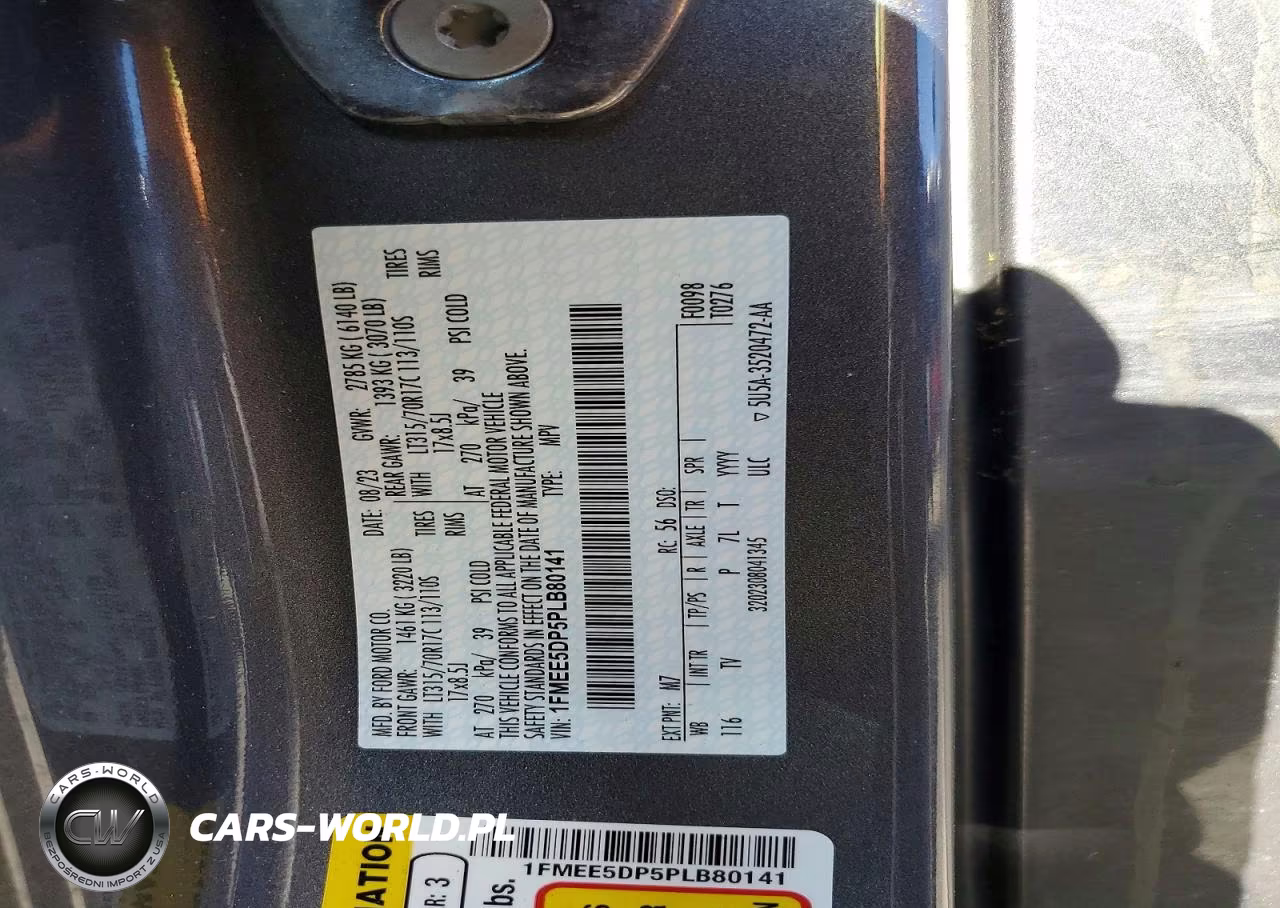 2023 Ford Bronco Base VIN:1FMEE5DP5PLB80141 - 12