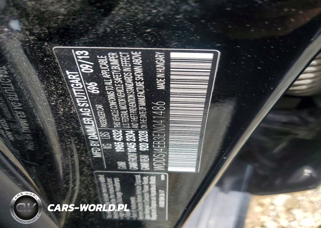2014 Mercedes-Benz Cla 250 VIN:WDDSJ4EB3EN041486 - 12