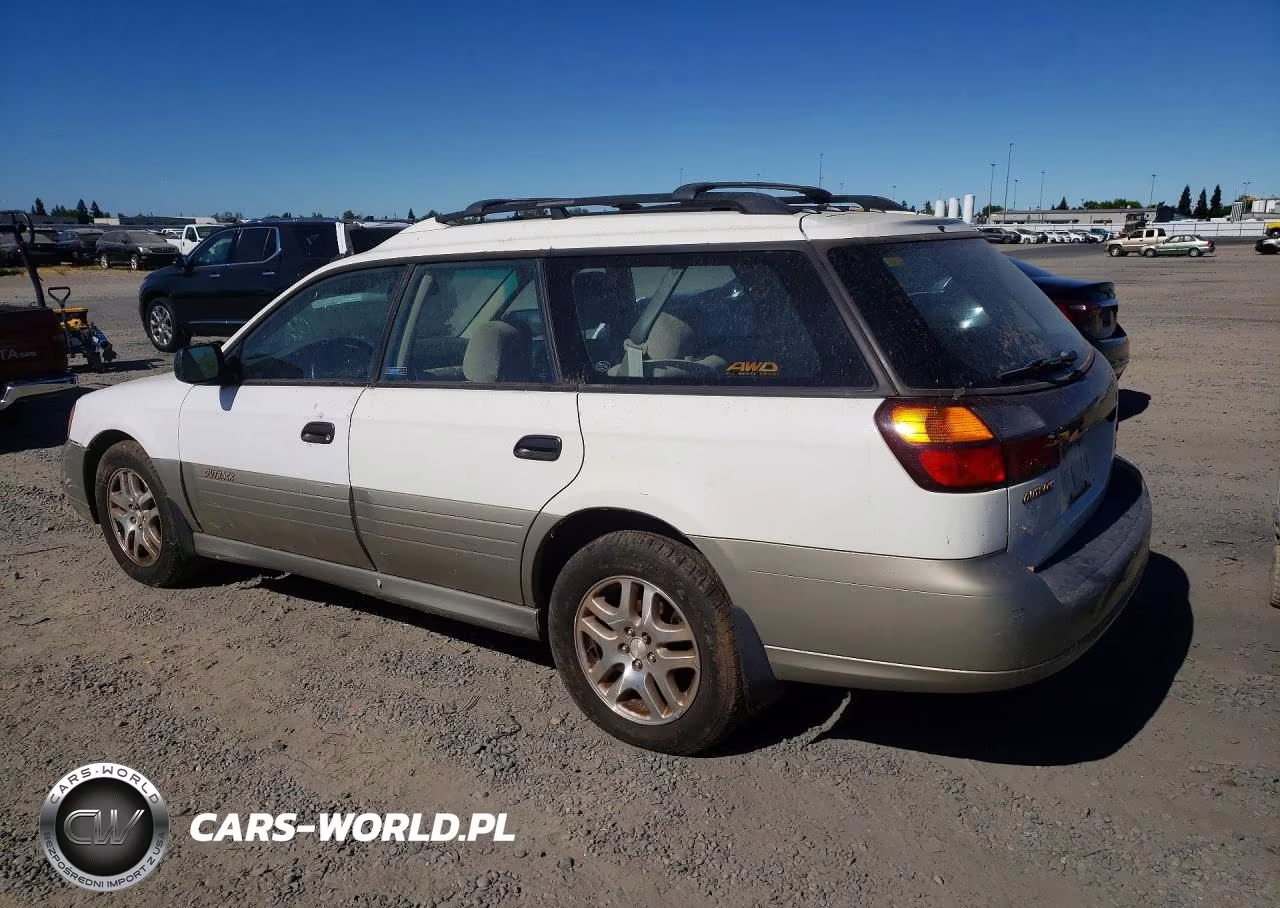 2001 Subaru Outback VIN:4S3BH665617600876 - 2