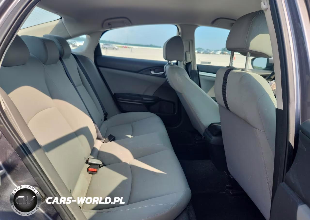 2020 Honda Civic Lx VIN:2HGFC2F66LH531956 - 10