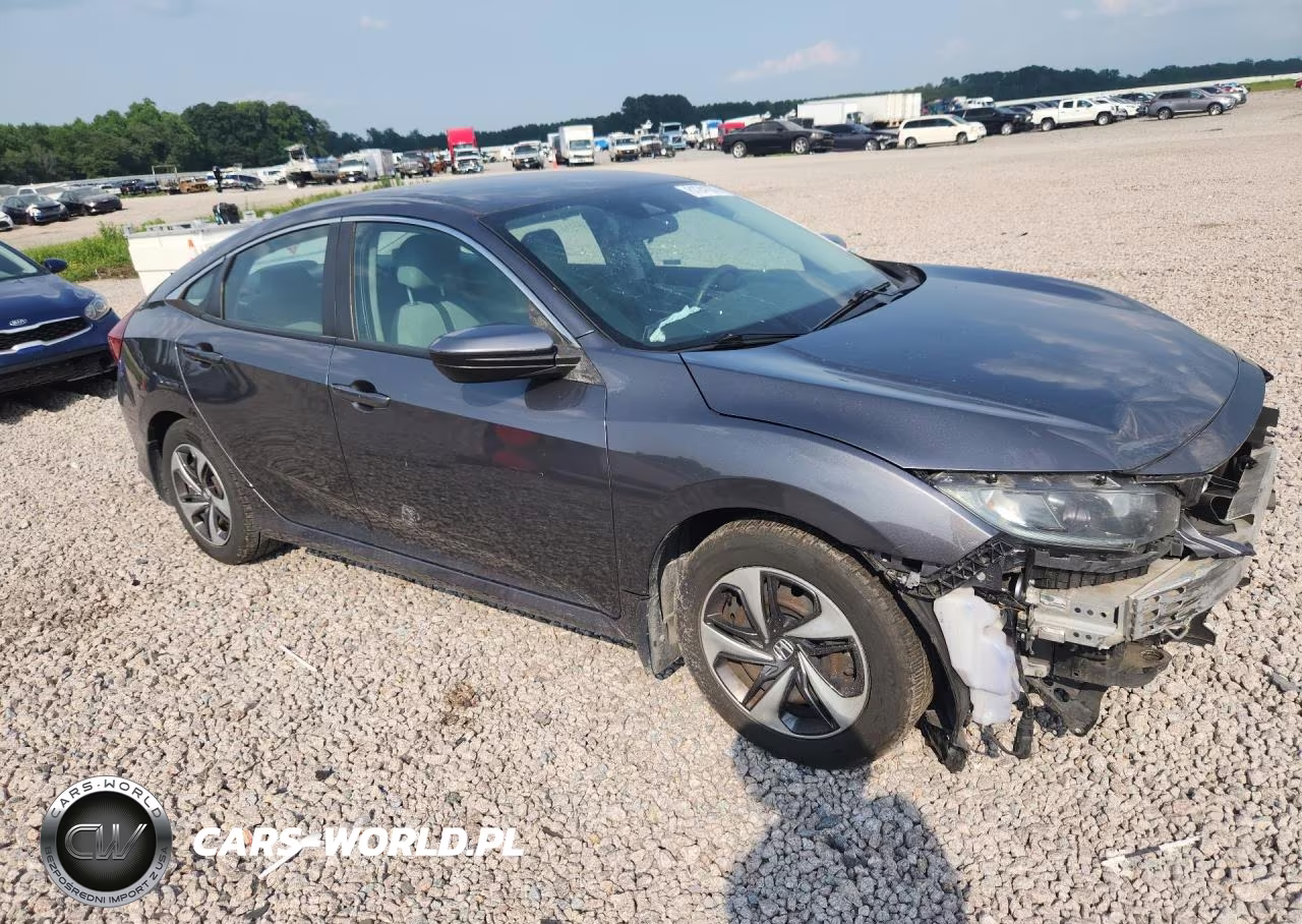 2020 Honda Civic Lx VIN:2HGFC2F66LH531956 - 4