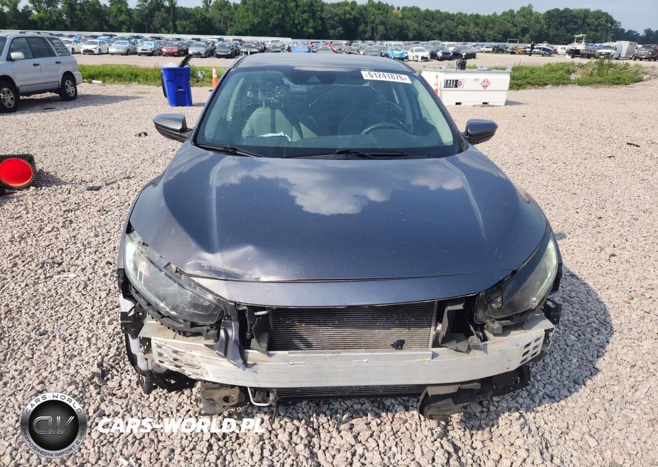 2020 Honda Civic Lx VIN:2HGFC2F66LH531956 - 5