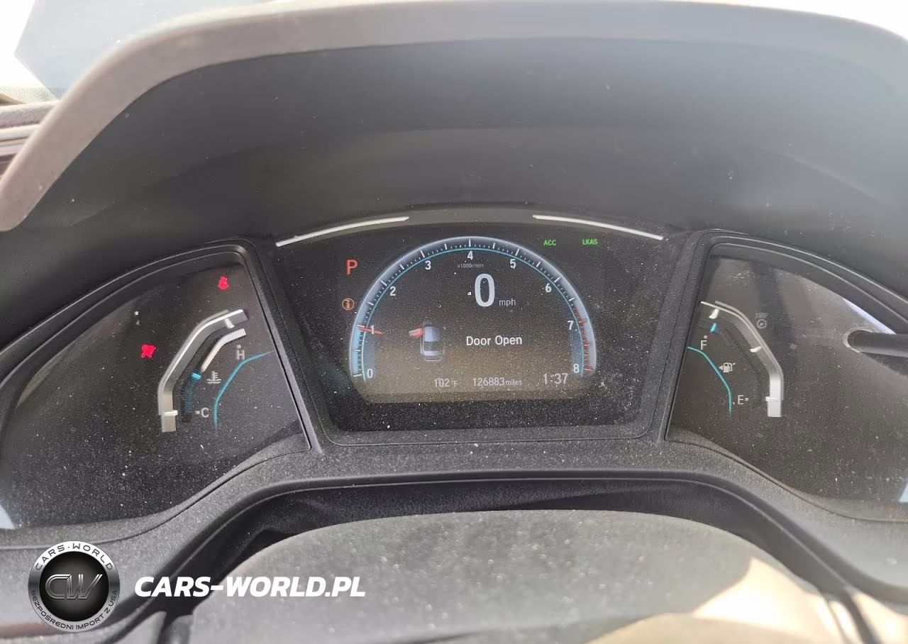 2020 Honda Civic Lx VIN:2HGFC2F66LH531956 - 9