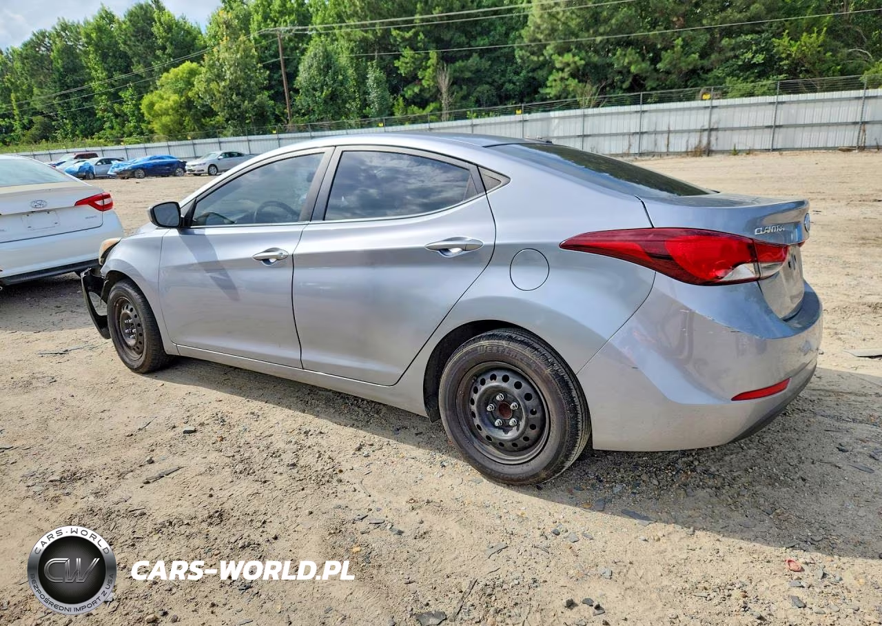 2016 Hyundai Elantra Se VIN:5NPDH4AE8GH683624 - 2
