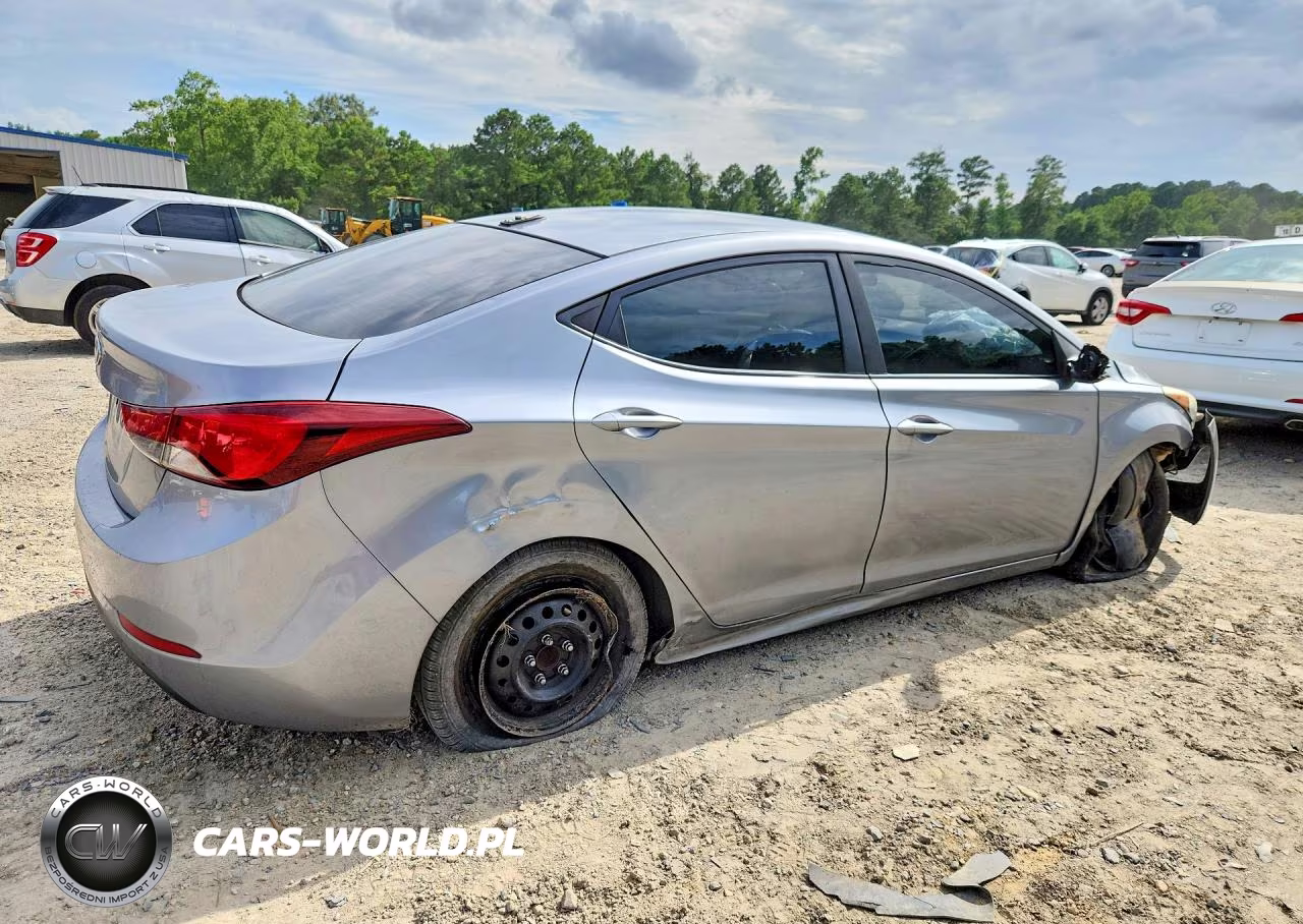 2016 Hyundai Elantra Se VIN:5NPDH4AE8GH683624 - 3