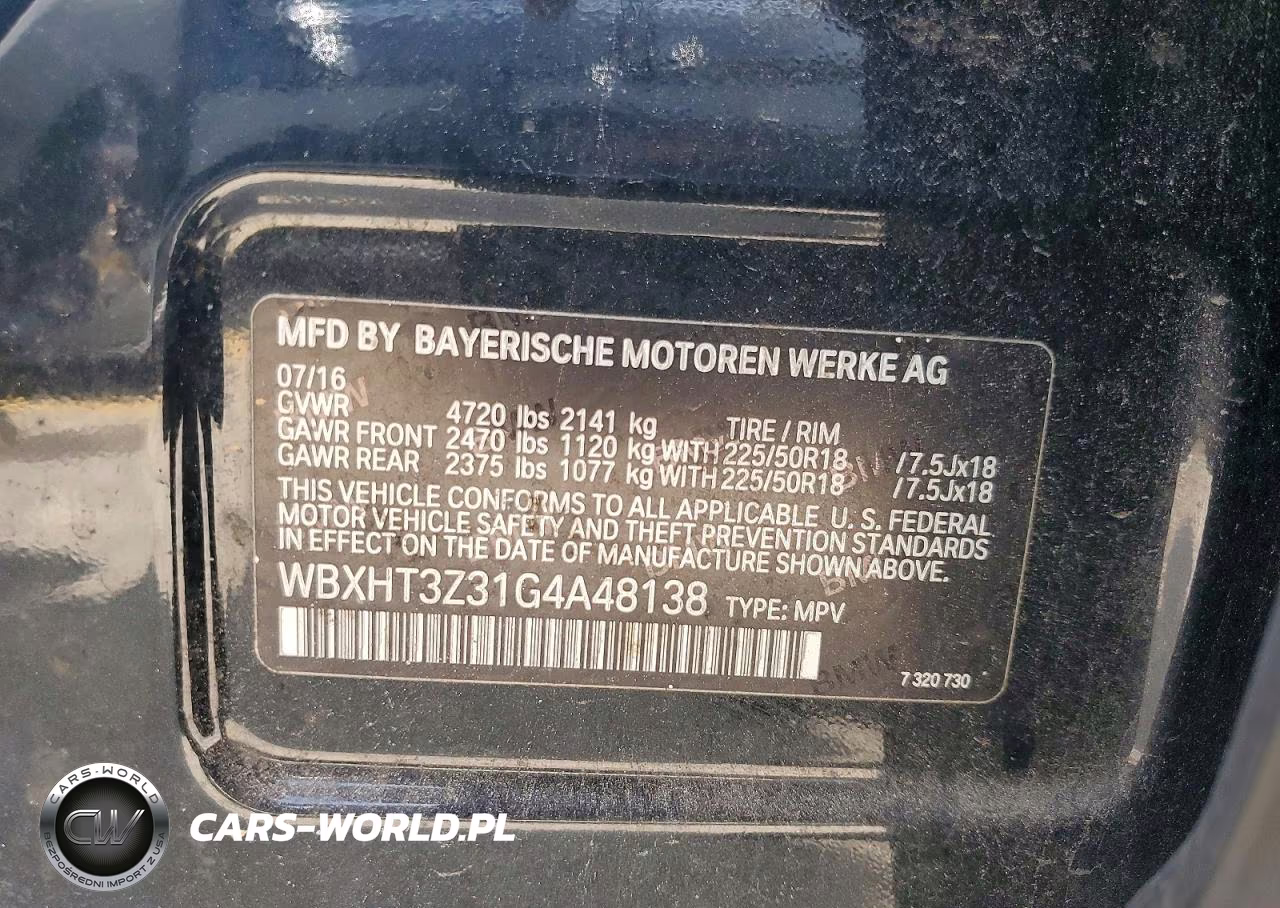 2016 BMW X1 xDrive28I VIN:WBXHT3Z31G4A48138 - 12