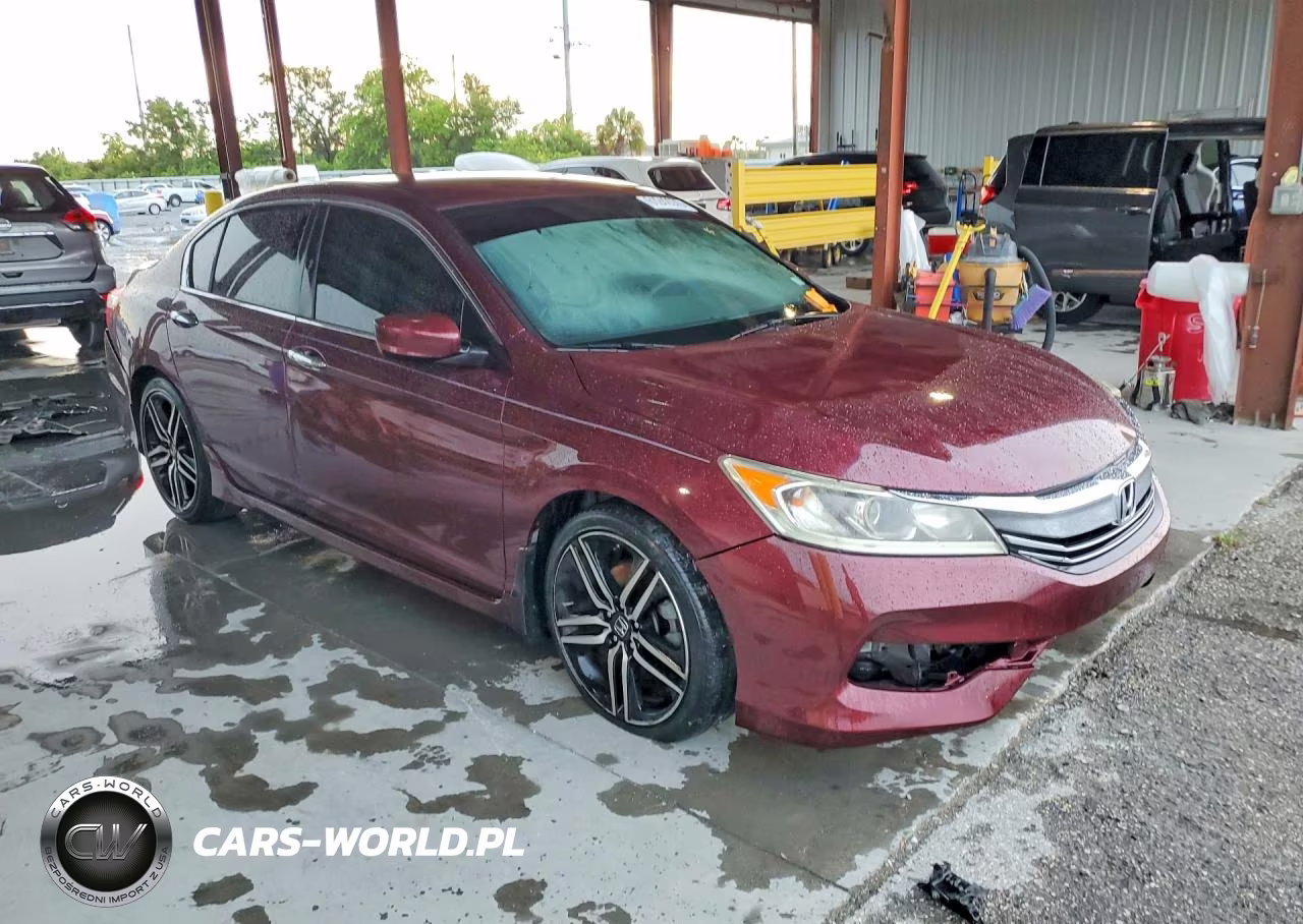 2017 Honda Accord Sport VIN:1HGCR2F53HA025791 - 4