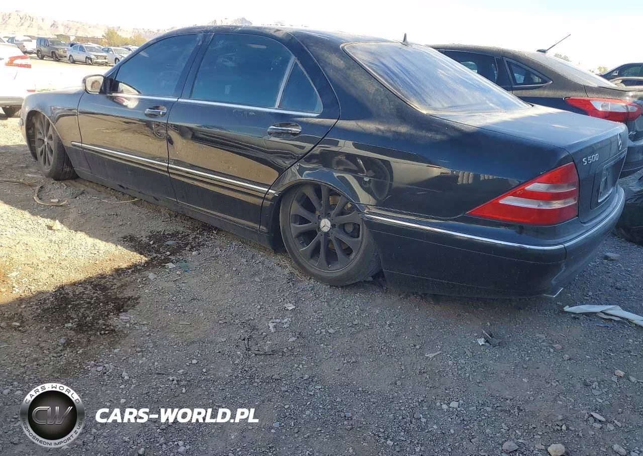 2002 Mercedes-Benz S 500 VIN:WDBNG75J92A287023 - 2