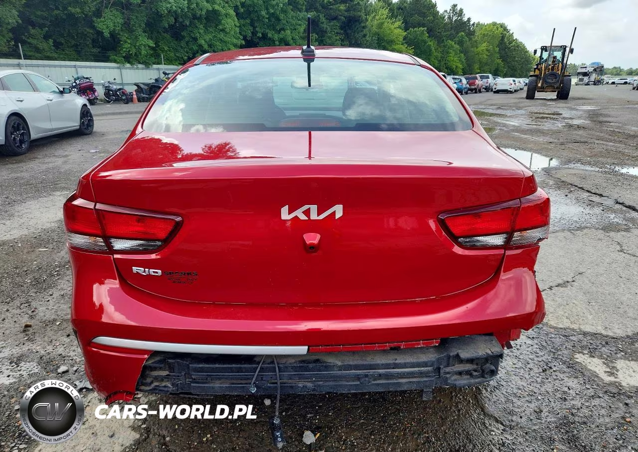 2022 Kia Rio S VIN:3KPA24AD9NE505704 - 6