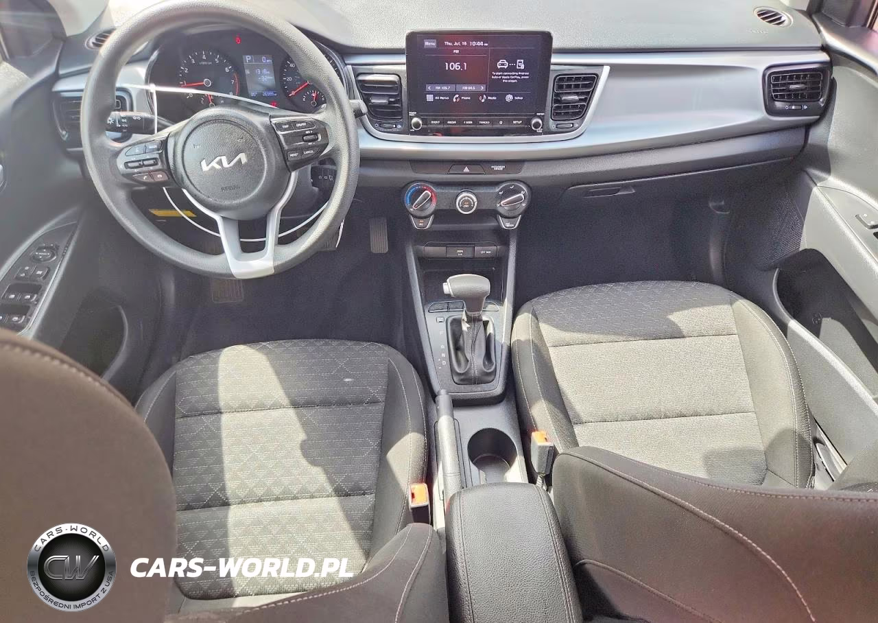 2022 Kia Rio S VIN:3KPA24AD9NE505704 - 8
