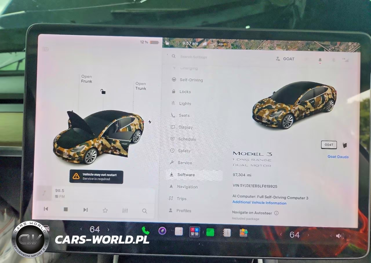 2020 Tesla Model 3 VIN:5YJ3E1EB5LF619925 - 9