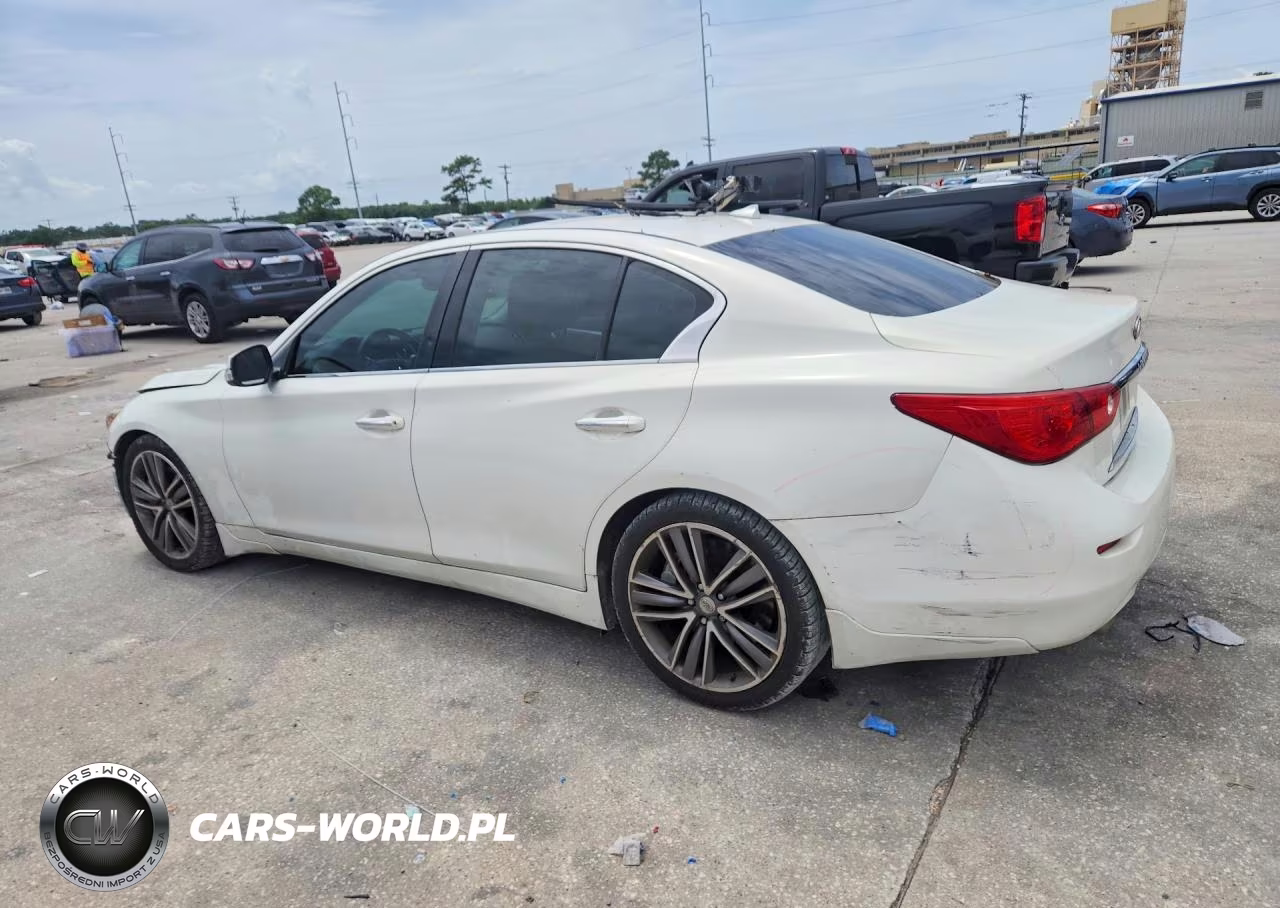 2015 Infiniti Q50 Sport VIN:JN1BV7AP9FM337754 - 2