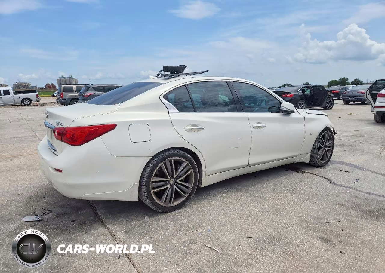 2015 Infiniti Q50 Sport VIN:JN1BV7AP9FM337754 - 3