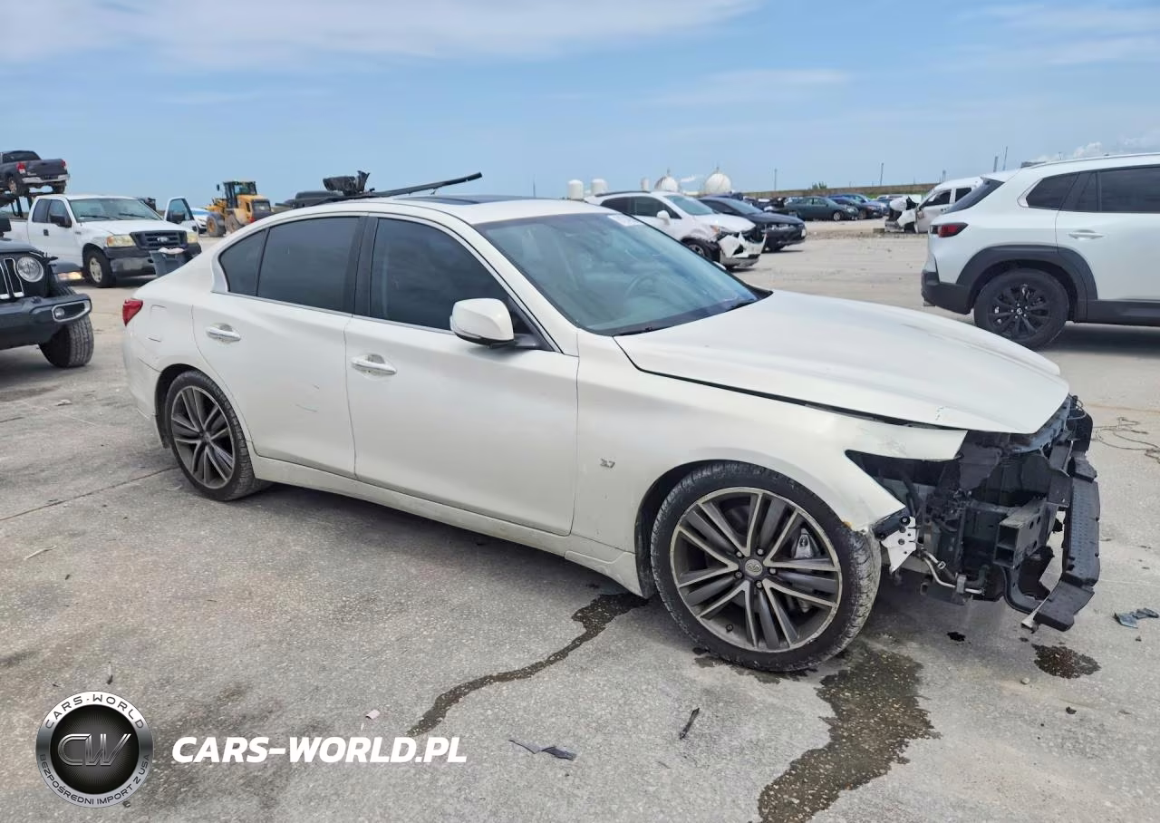 2015 Infiniti Q50 Sport VIN:JN1BV7AP9FM337754 - 4