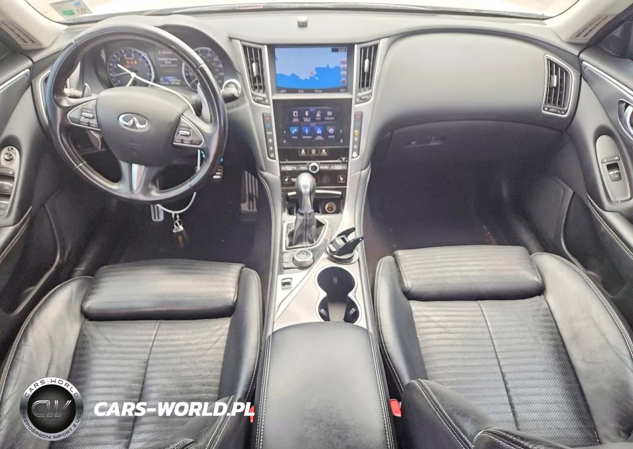 2015 Infiniti Q50 Sport VIN:JN1BV7AP9FM337754 - 8