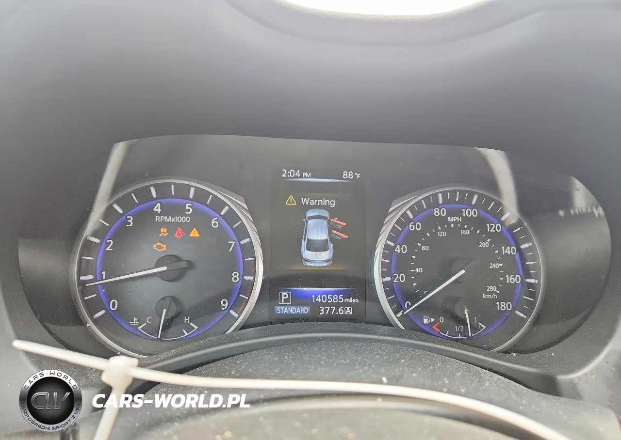 2015 Infiniti Q50 Sport VIN:JN1BV7AP9FM337754 - 9