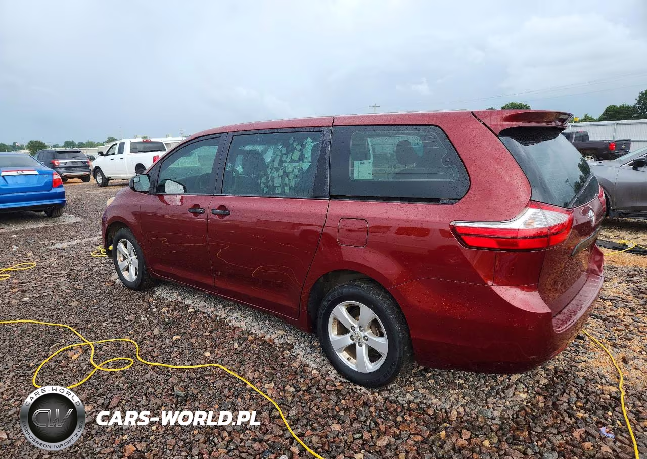 2017 Toyota Sienna L 7-Passenger VIN:5TDZZ3DC0HS867121 - 2