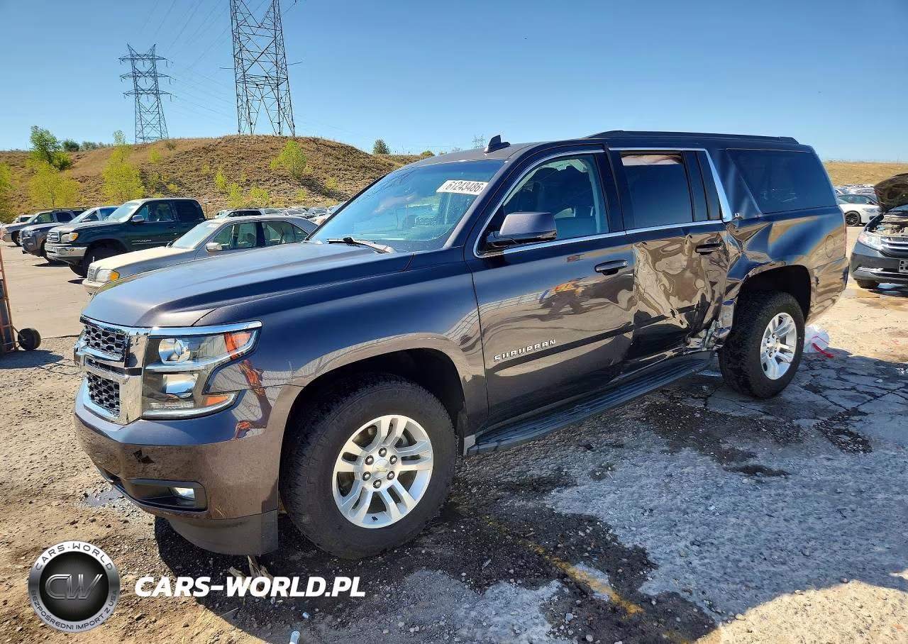 2016 Chevrolet Suburban K1500 Lt VIN:1GNSKHKC7GR370464 - 1