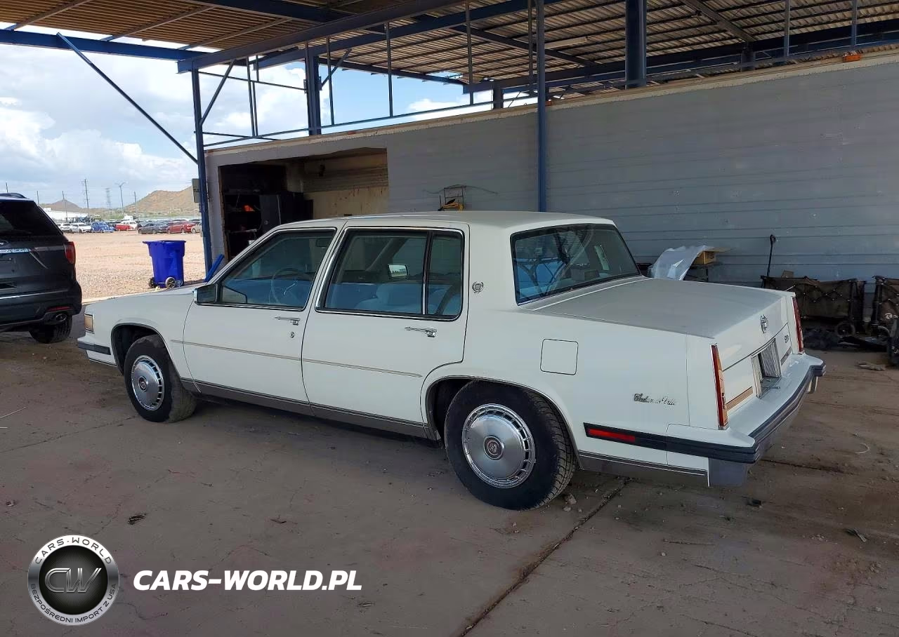 1985 Cadillac Deville VIN:1G6CD6982F4395218 - 2