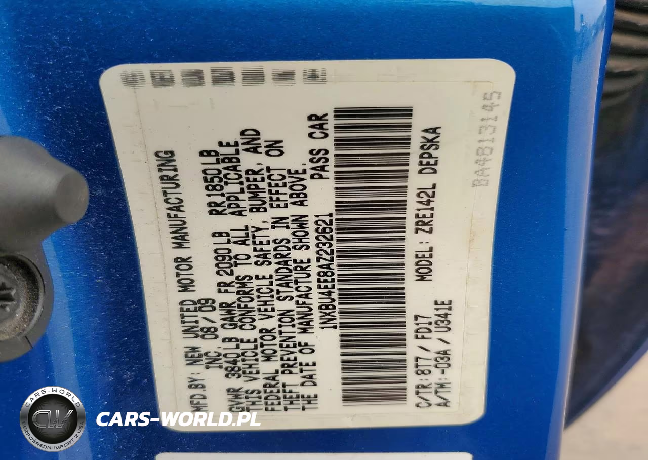 2010 Toyota Corolla S VIN:1NXBU4EE8AZ232621 - 12