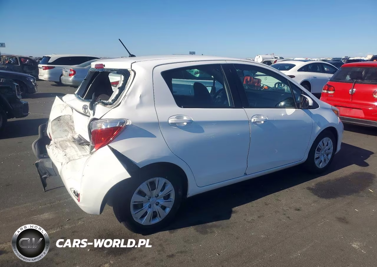 2014 Toyota Yaris 5-Door Le Fleet VIN:VNKKTUD30EA012041 - 3