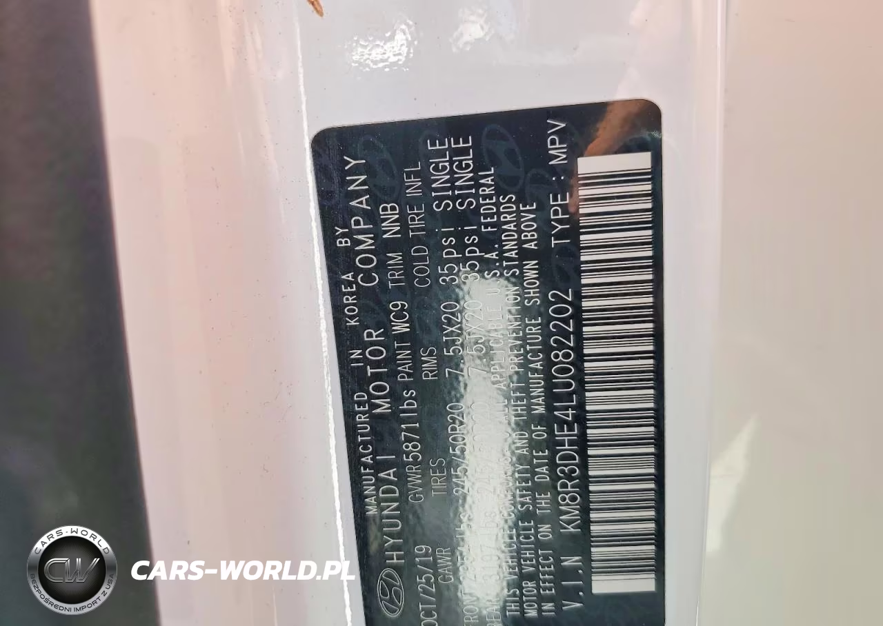 2020 Hyundai Palisade Sel VIN:KM8R3DHE4LU082202 - 13