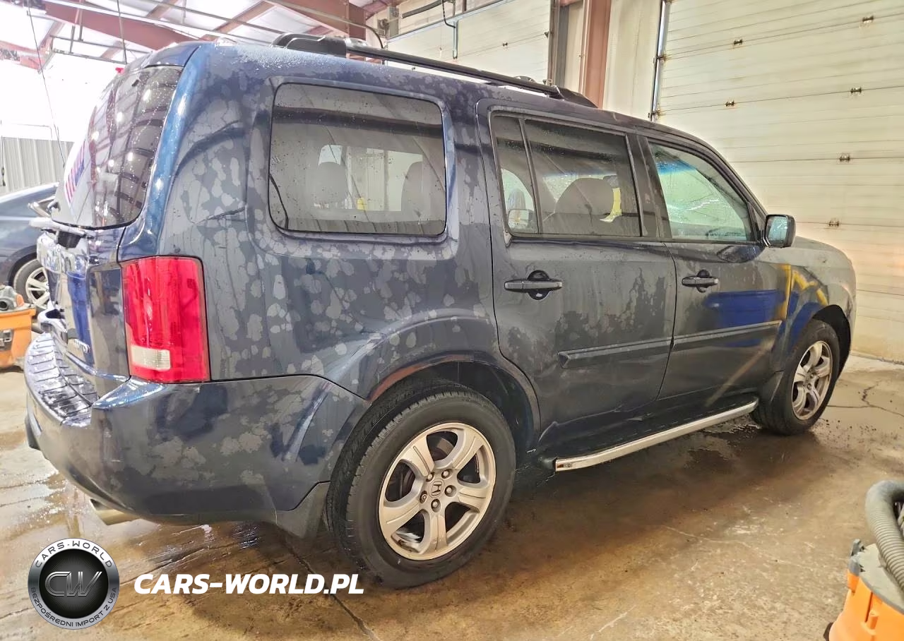 2012 Honda Pilot Exl VIN:5FNYF4H59CB048143 - 3