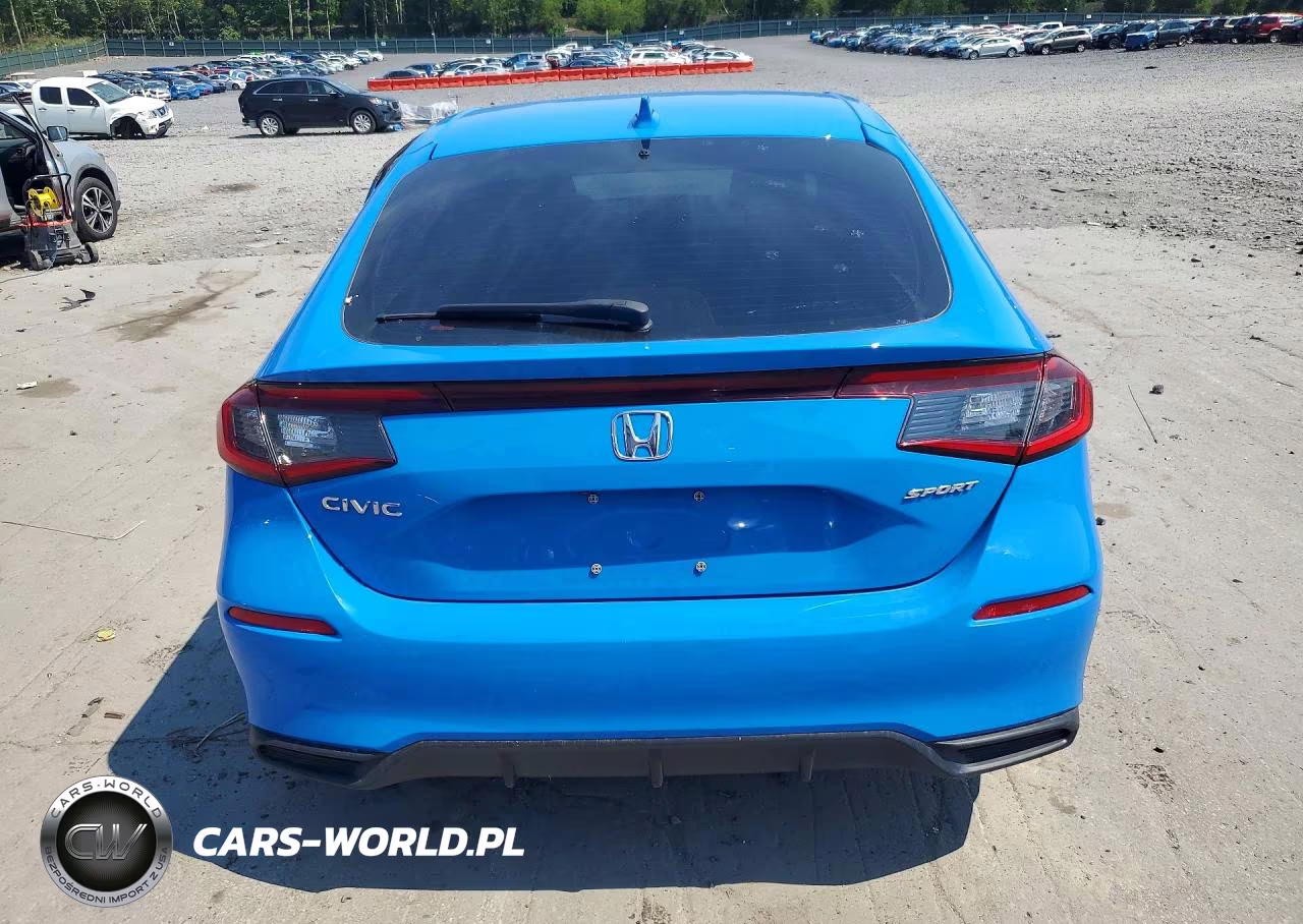 2024 Honda Civic Sport VIN:19XFL2H85RE038609 - 6