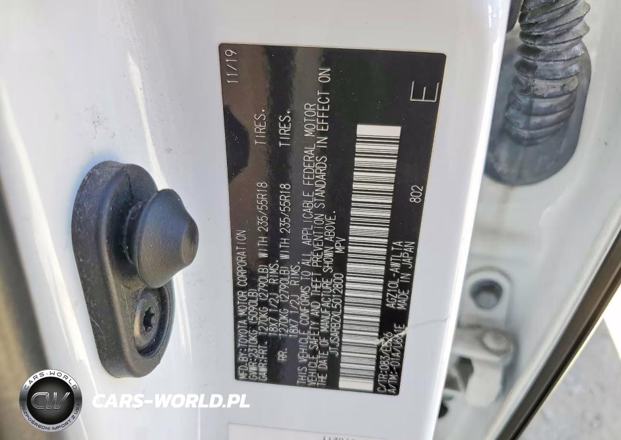 2020 Lexus Nx 300 F Sport VIN:JTJSARBZXL5012800 - 13