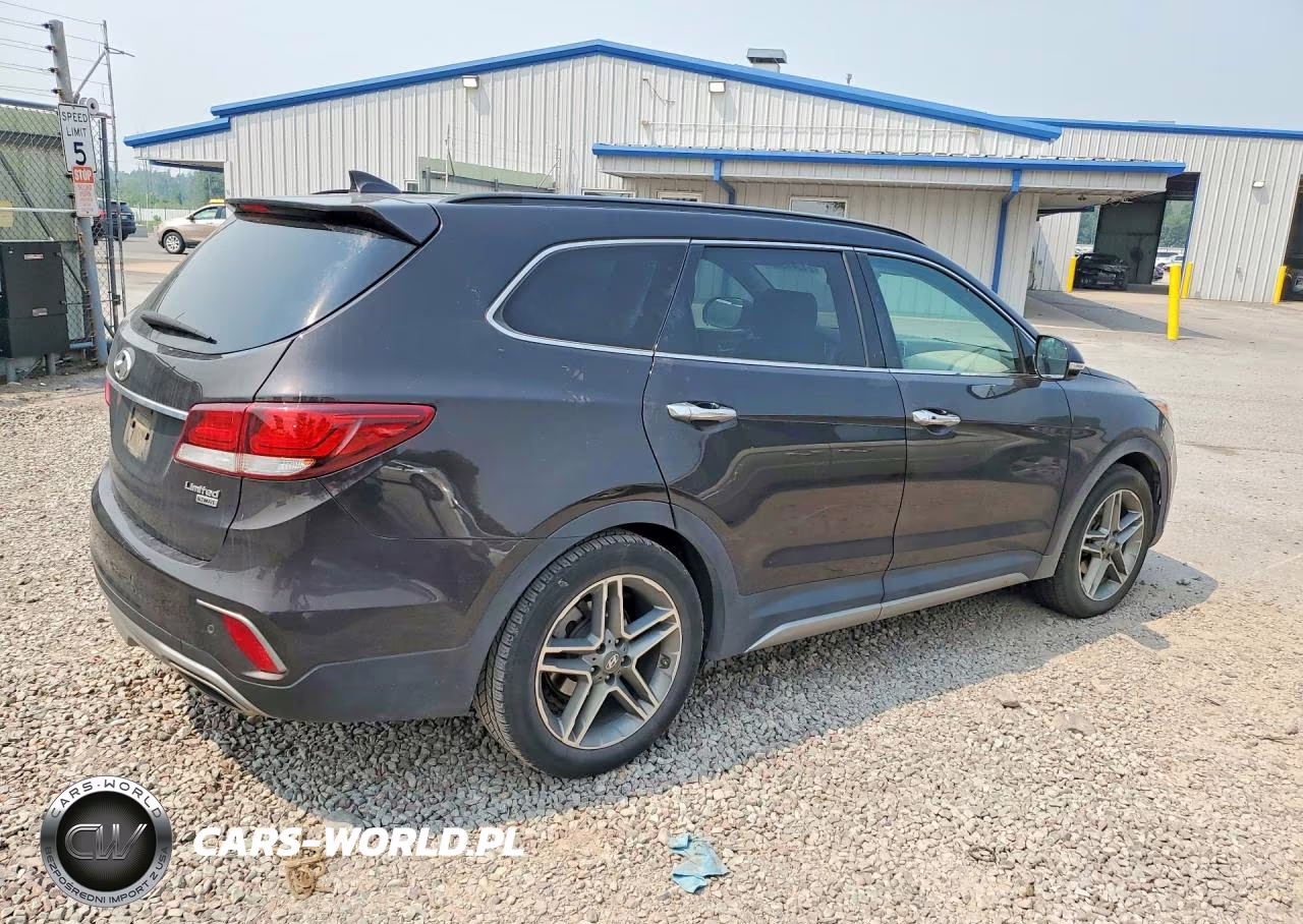 2017 Hyundai Santa Fe Limited Ultimate VIN:KM8SR4HFXHU185141 - 3