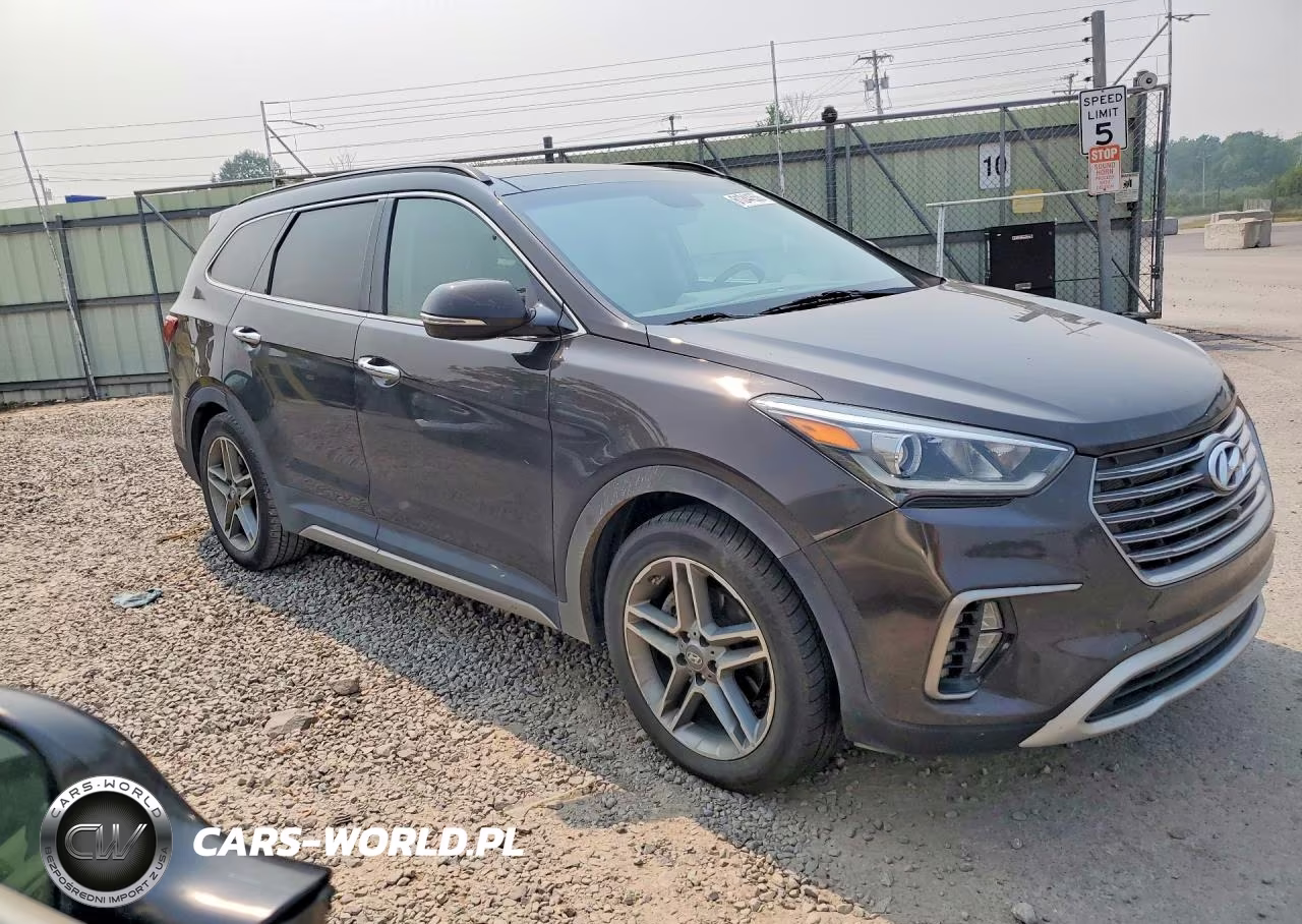 2017 Hyundai Santa Fe Limited Ultimate VIN:KM8SR4HFXHU185141 - 4