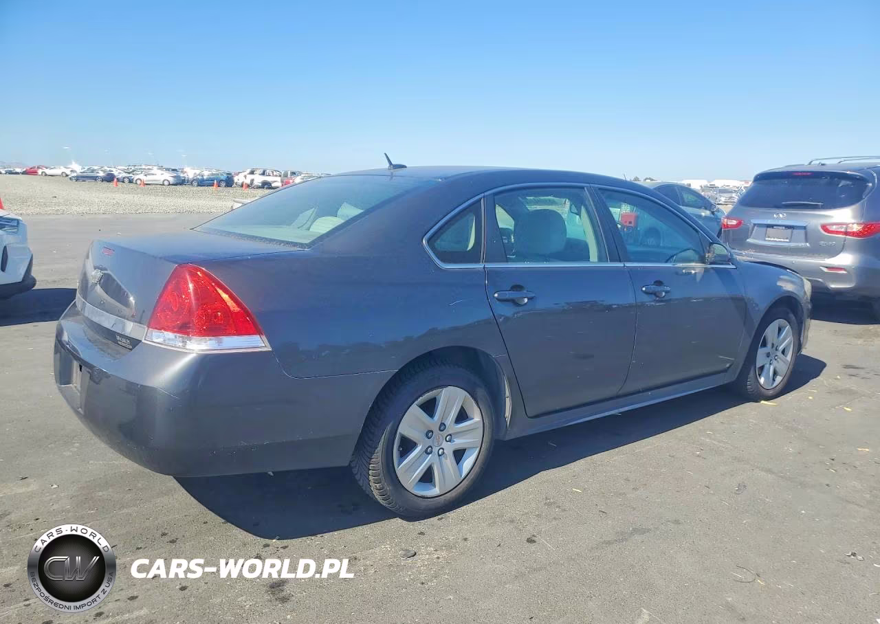 2010 Chevrolet Impala Ls VIN:2G1WA5EN0A1205812 - 3