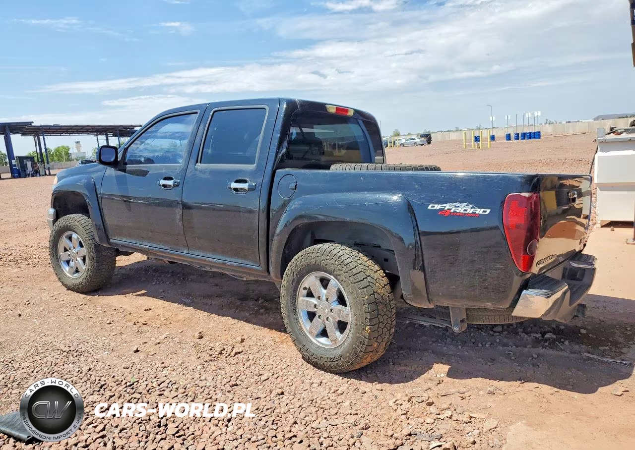 2012 GMC Canyon Sle VIN:1GTH6MFE5C8167147 - 2