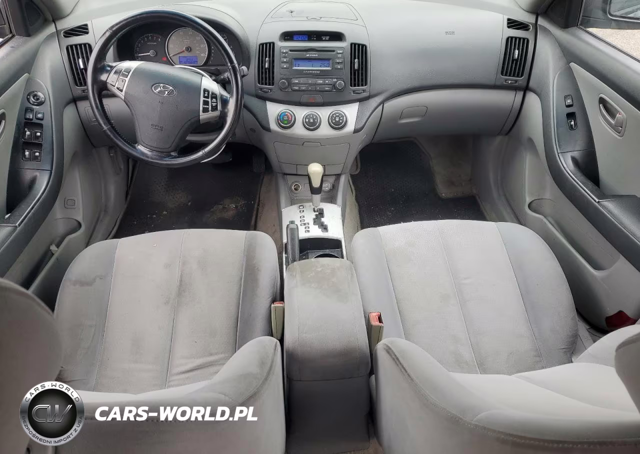 2007 Hyundai Elantra Gls VIN:KMHDU46D77U102403 - 8