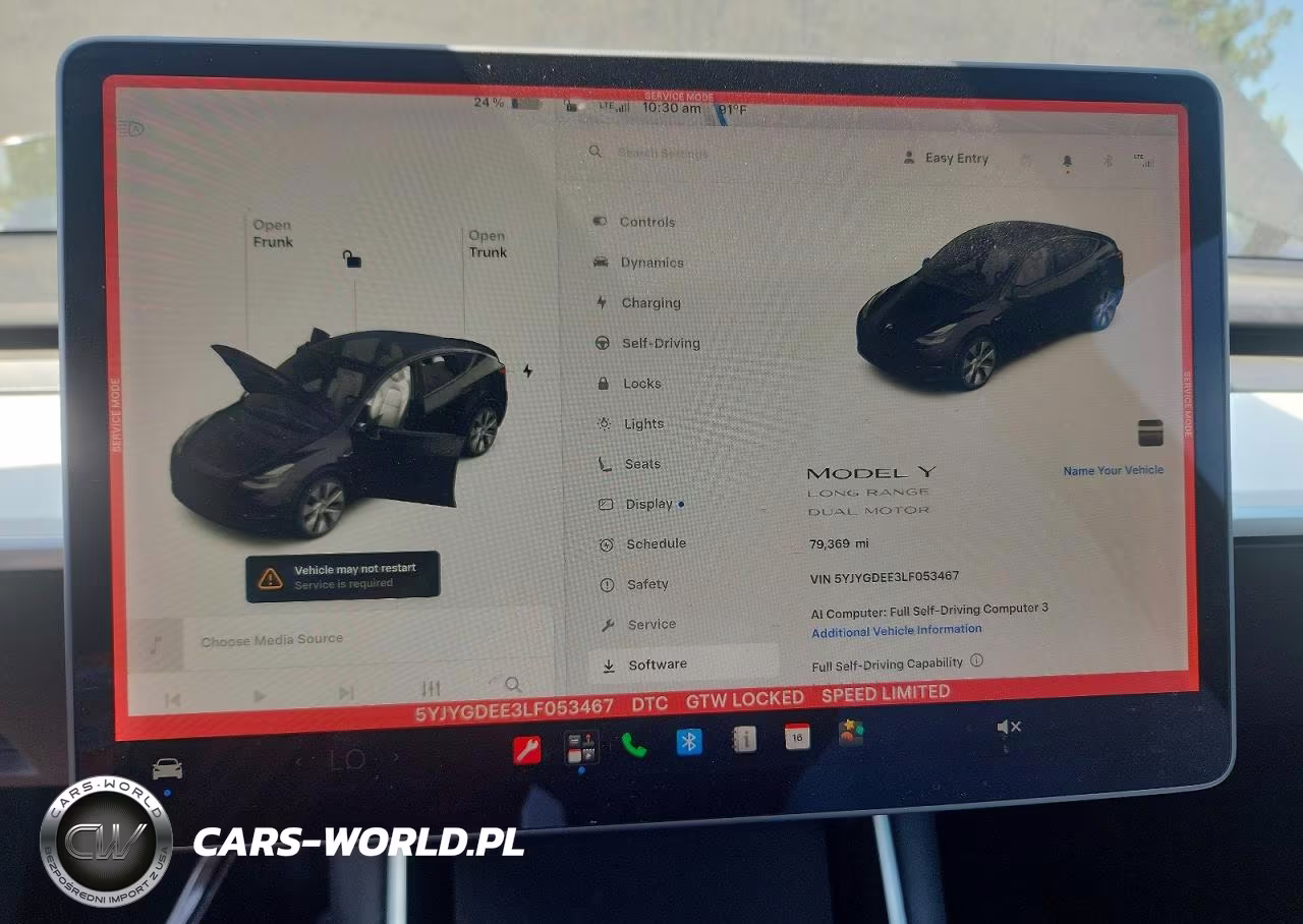 2020 Tesla Model Y VIN:5YJYGDEE3LF053467 - 9