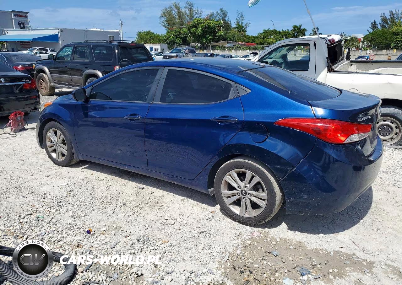 2013 Hyundai Elantra Gls VIN:KMHDH4AE0DU524920 - 2