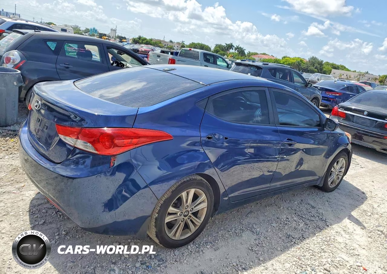 2013 Hyundai Elantra Gls VIN:KMHDH4AE0DU524920 - 3