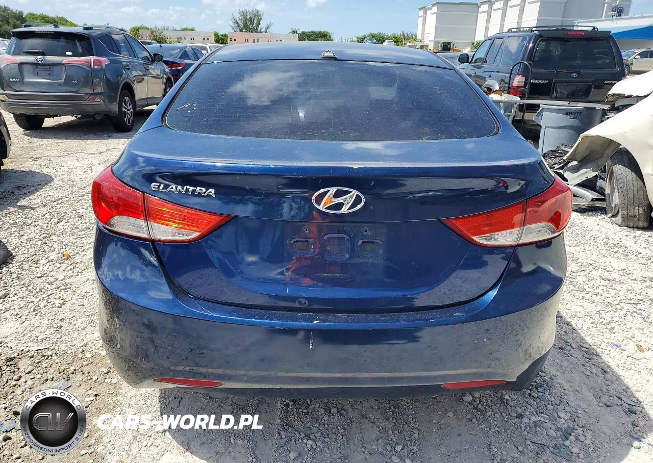 2013 Hyundai Elantra Gls VIN:KMHDH4AE0DU524920 - 6
