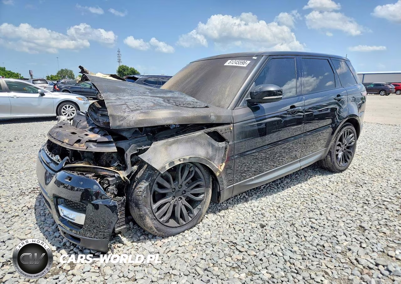 2016 Land Rover Range Rover Sport Hse VIN:SALWR2VF9GA637085 - 1