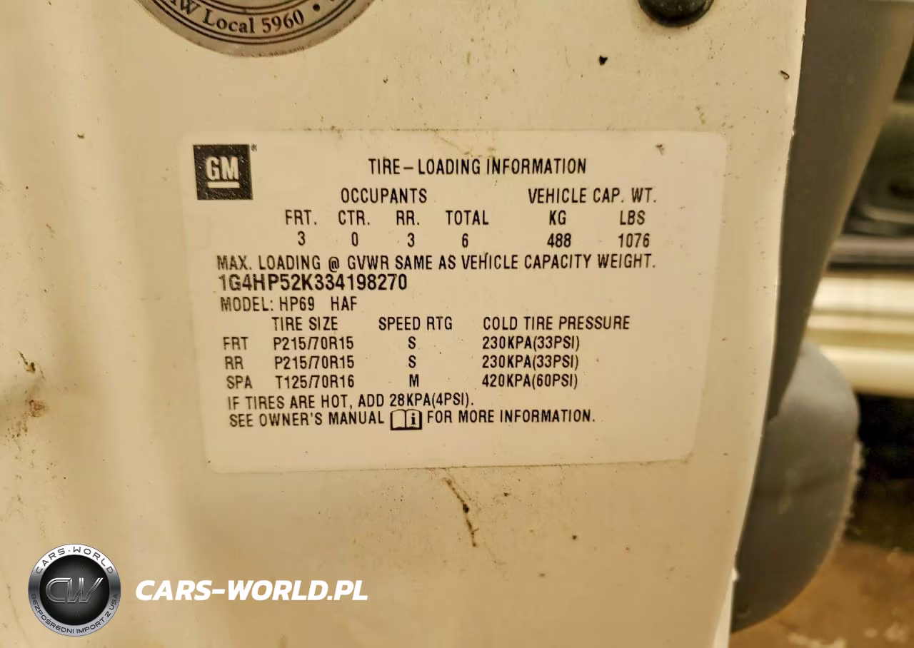 2003 Buick Lesabre Custom VIN:1G4HP52K334198270 - 12