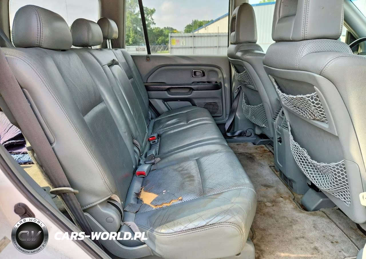 2005 Honda Pilot Exl VIN:2HKYF18755H528510 - 11