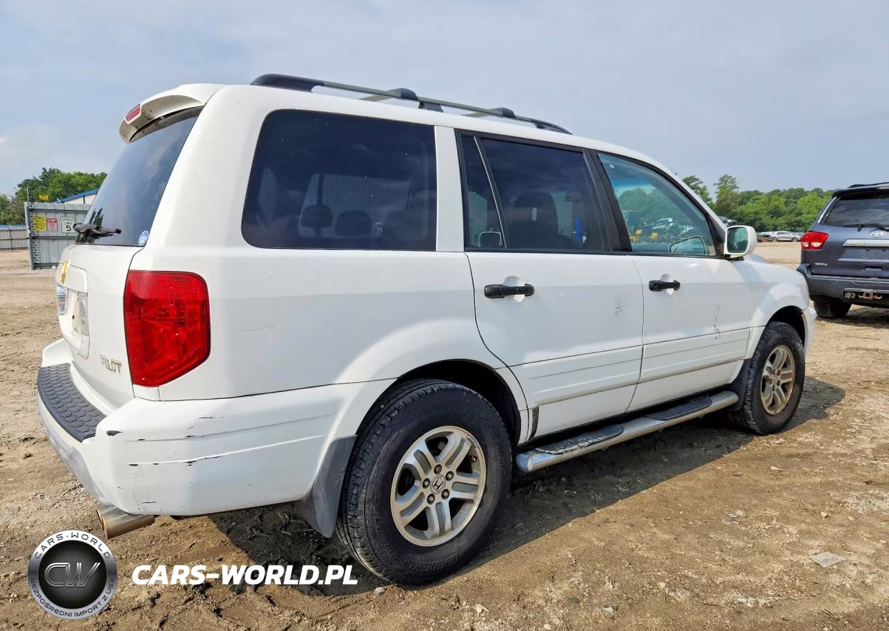 2005 Honda Pilot Exl VIN:2HKYF18755H528510 - 3