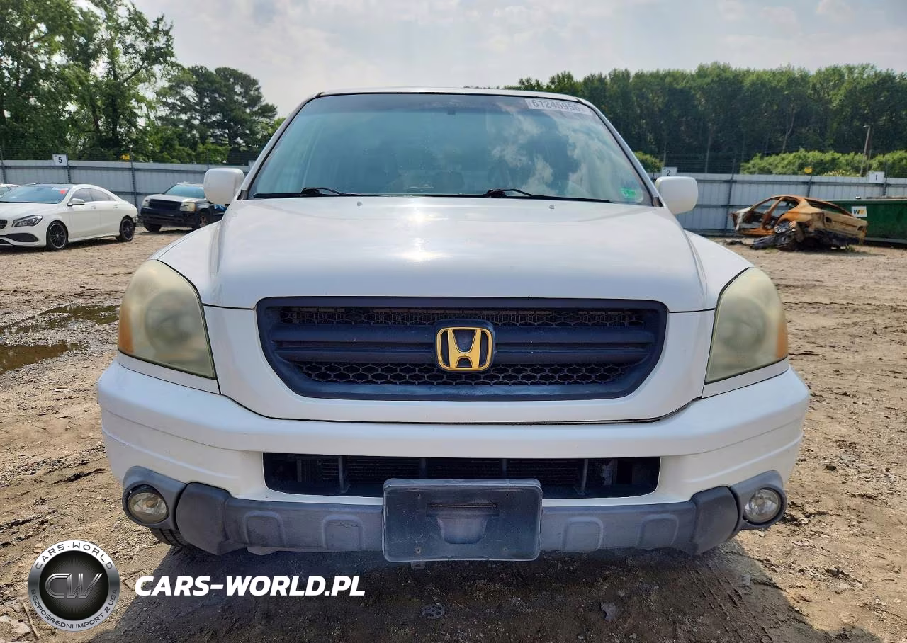 2005 Honda Pilot Exl VIN:2HKYF18755H528510 - 5
