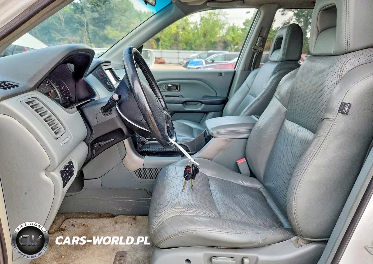 2005 Honda Pilot Exl VIN:2HKYF18755H528510 - 7