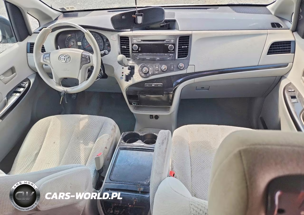 2012 Toyota Sienna Le VIN:5TDKK3DC0CS210821 - 8